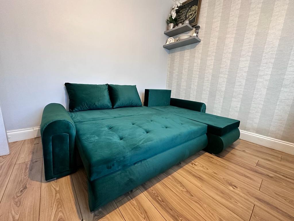 Berlin Sofa bed Green