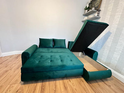 Berlin Sofa bed Green