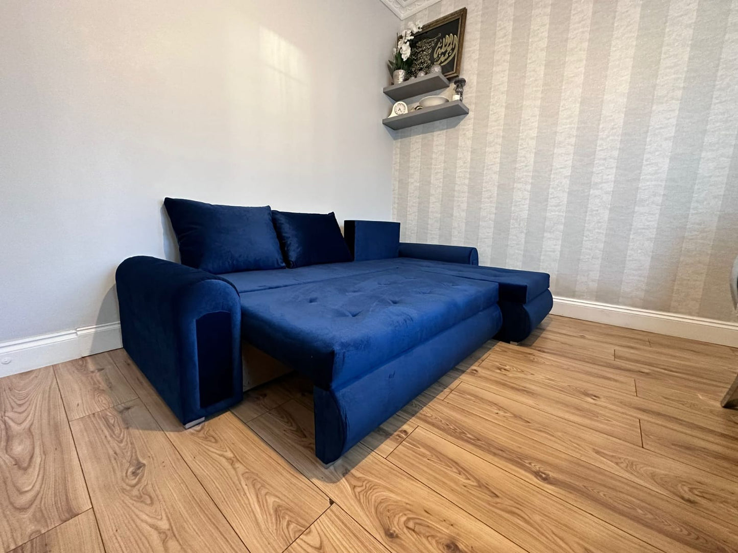 Berlin Sofa bed Blue