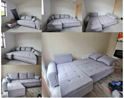 Berlin Sofa bed Grey