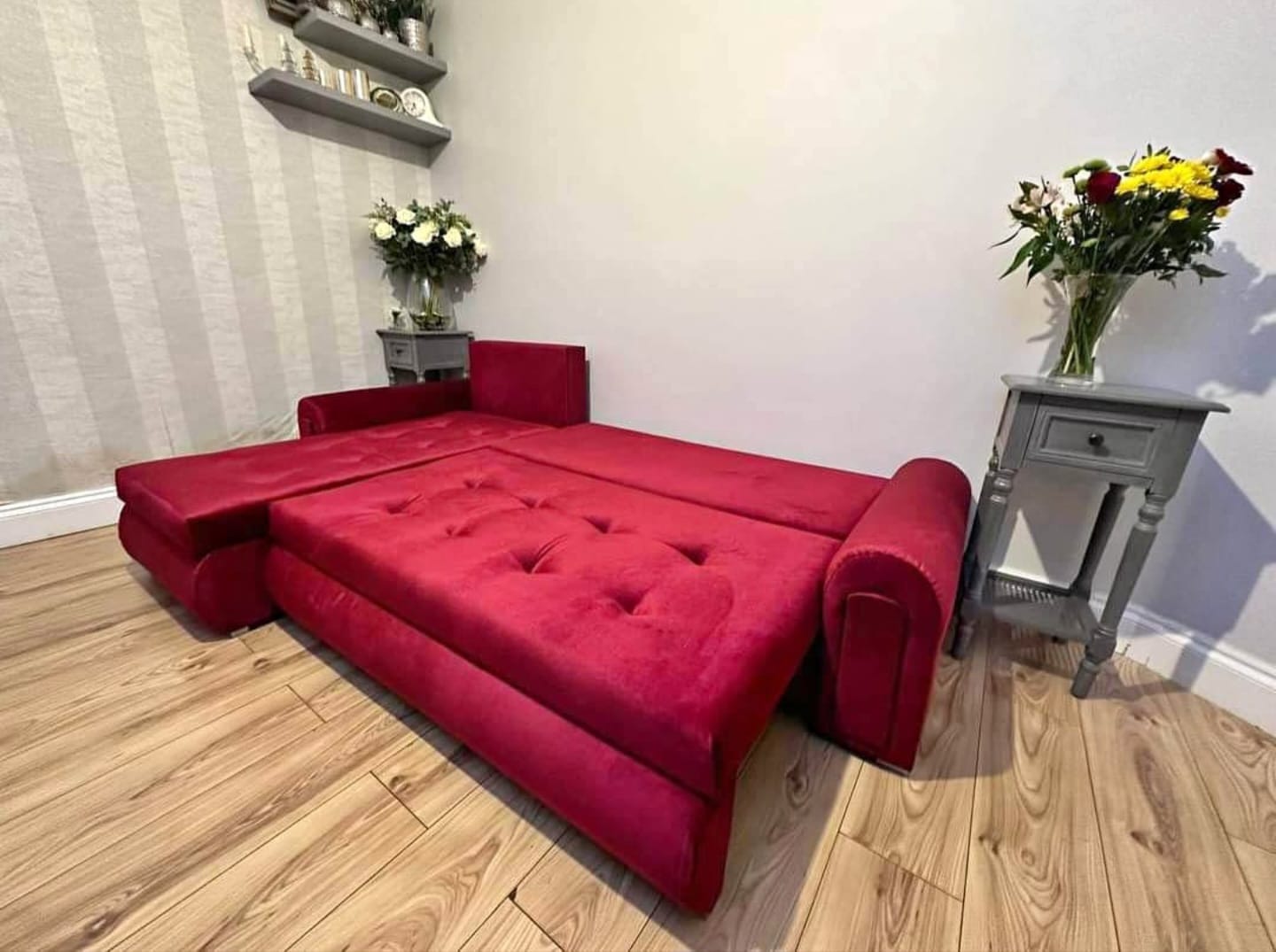 Berlin Sofa bed Red